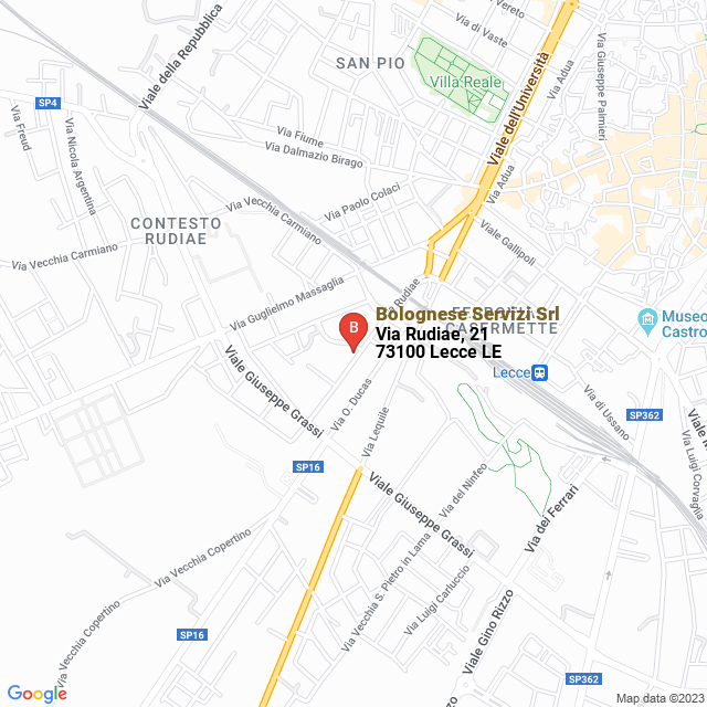 apri la mappa di Bolognese Servizi Srl