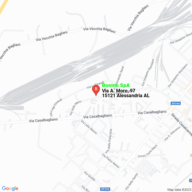 apri la mappa di Bonino SpA