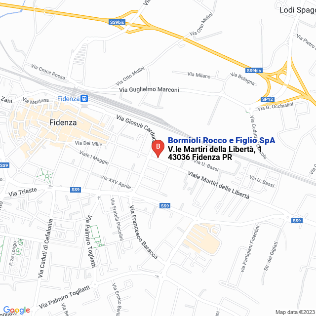 apri la mappa di Bormioli Rocco e Figlio SpA