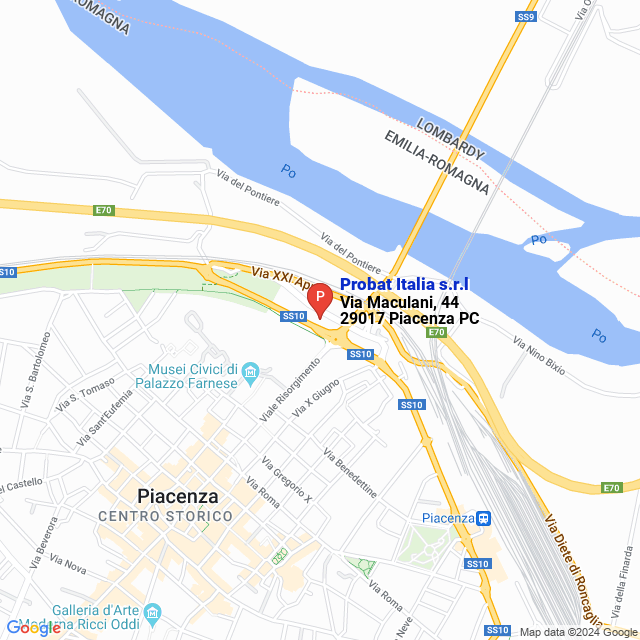 apri la mappa di Probat Italia s.r.l