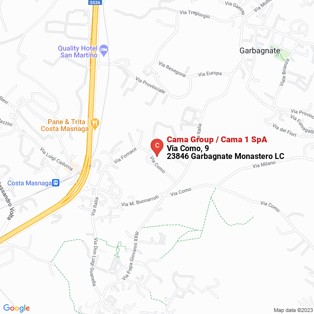 apri la mappa di Cama Group / Cama 1 SpA