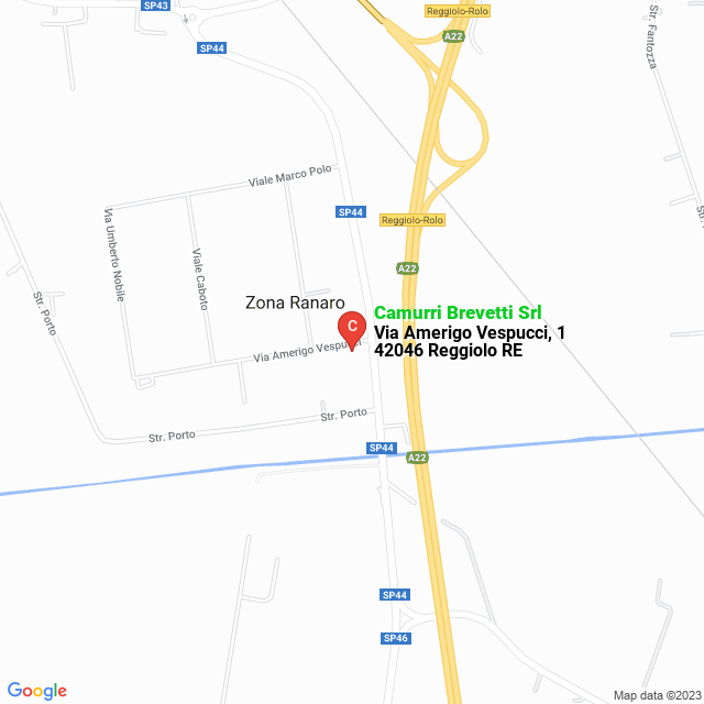 apri la mappa di Camurri Brevetti Srl