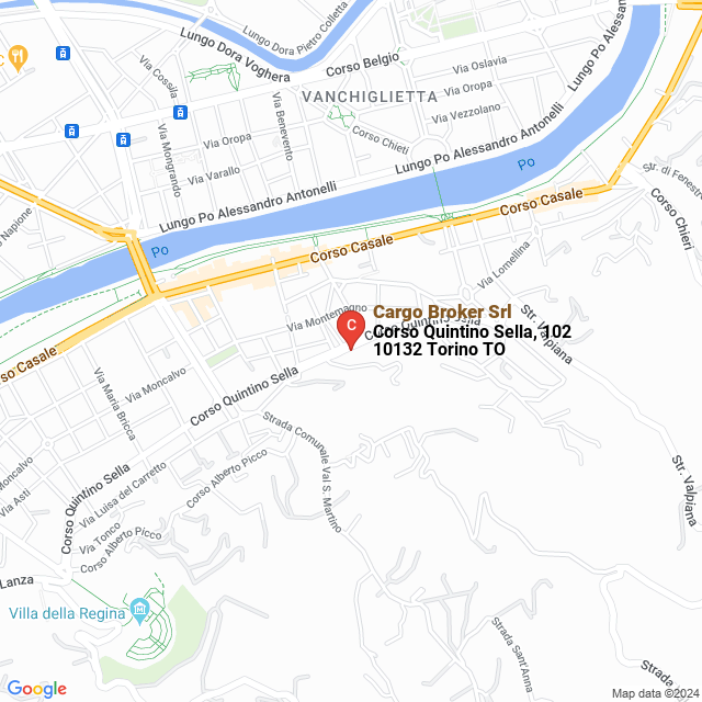 apri la mappa di Cargo Broker Srl