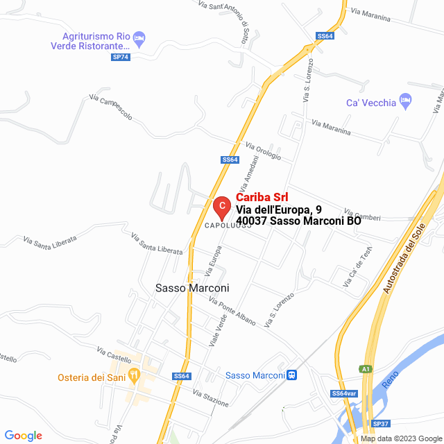 apri la mappa di Cariba Srl