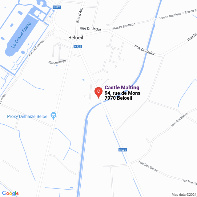 apri la mappa di Castle Malting