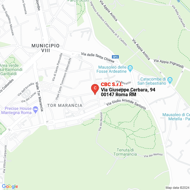 apri la mappa di CBC S.r.l.