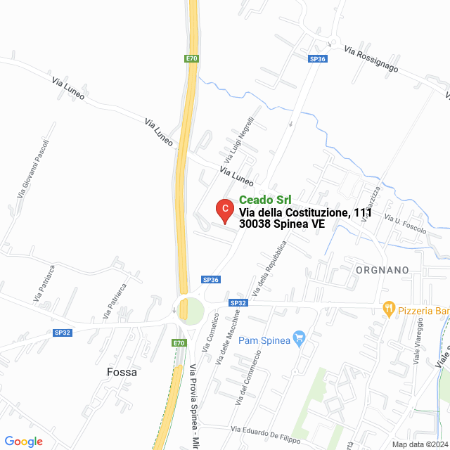 apri la mappa di Ceado Srl