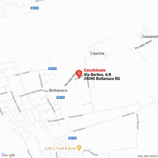 apri la mappa di Cecchinato