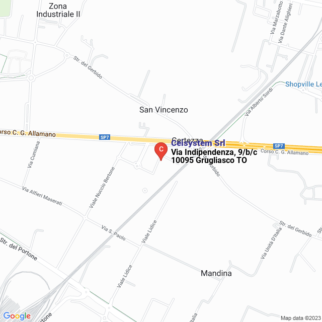 apri la mappa di Ceisystem Srl