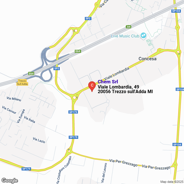 apri la mappa di Chem Srl