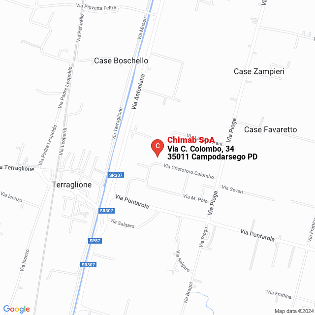 apri la mappa di Chimab SpA