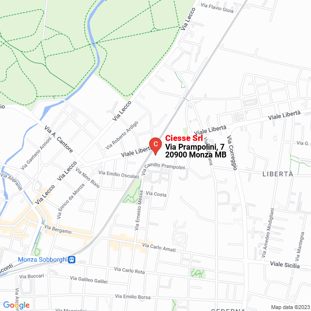 apri la mappa di Ciesse Srl