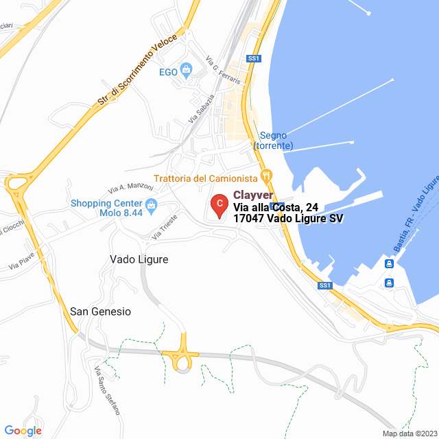 apri la mappa di Clayver