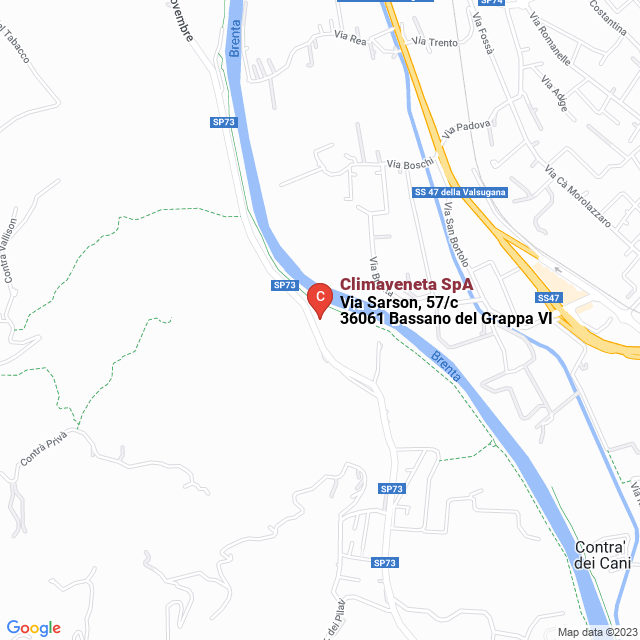 apri la mappa di Climaveneta SpA