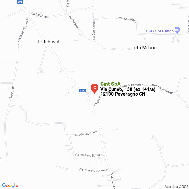 apri la mappa di Cmt SpA