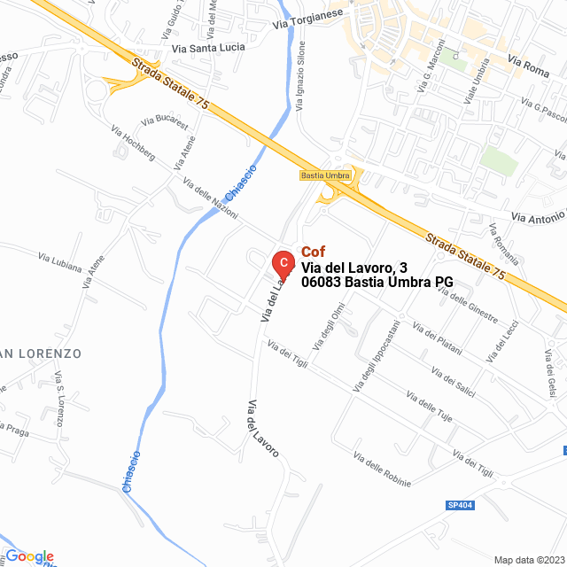 apri la mappa di Cof