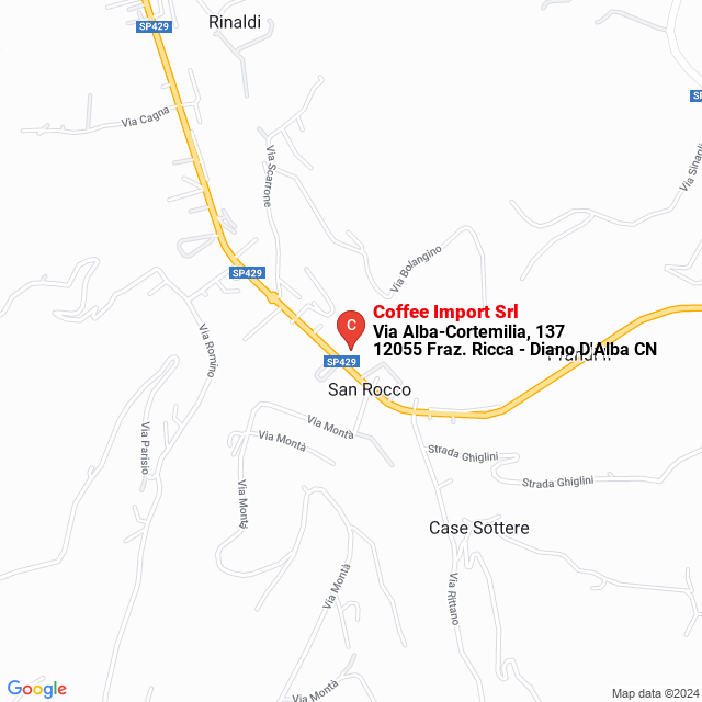 apri la mappa di Coffee Import Srl