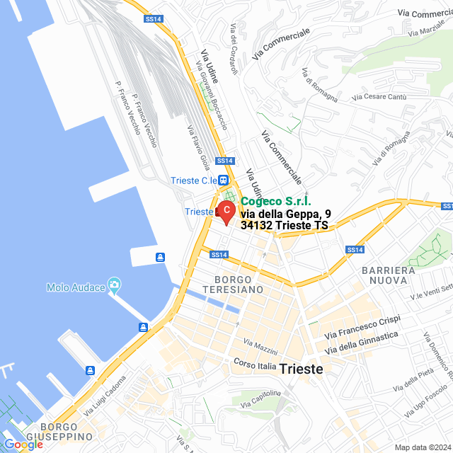 apri la mappa di Cogeco S.r.l.