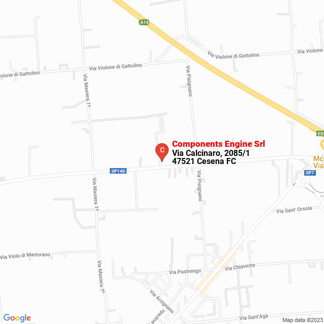 apri la mappa di Components Engine Srl
