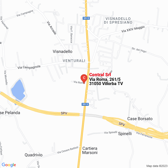 apri la mappa di Contral Srl