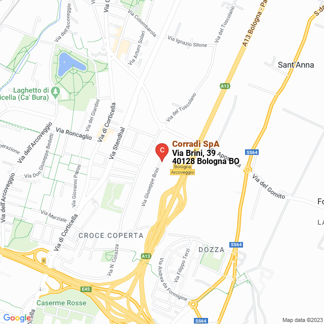 apri la mappa di Corradi SpA