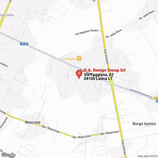apri la mappa di D.A. Design Group Srl