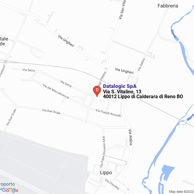 apri la mappa di Datalogic SpA