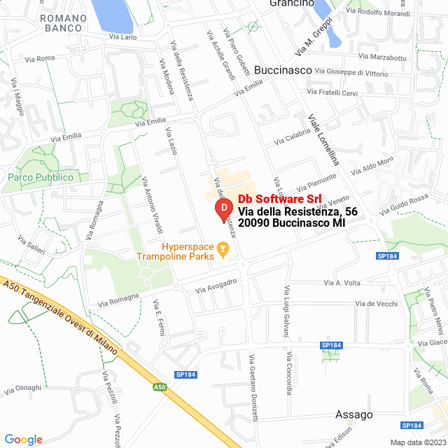 apri la mappa di Db Software Srl