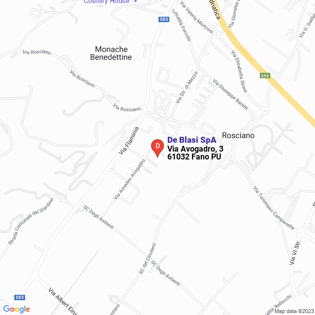 apri la mappa di De Blasi SpA