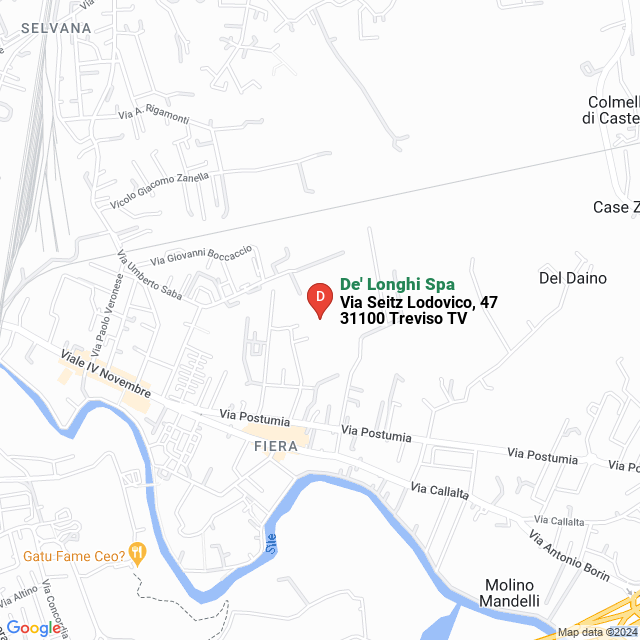 apri la mappa di De‘ Longhi Spa