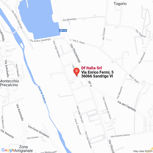 apri la mappa di Df Italia Srl