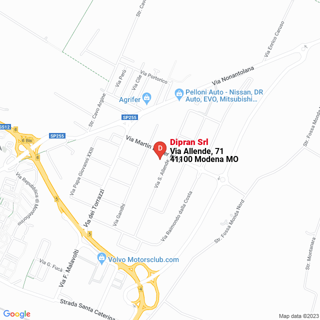 apri la mappa di Dipran Srl