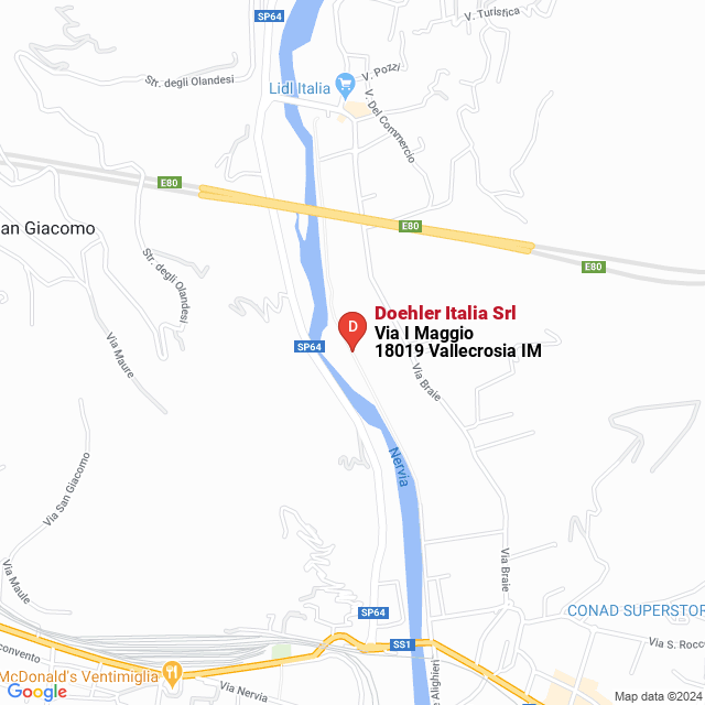 apri la mappa di Doehler Italia Srl