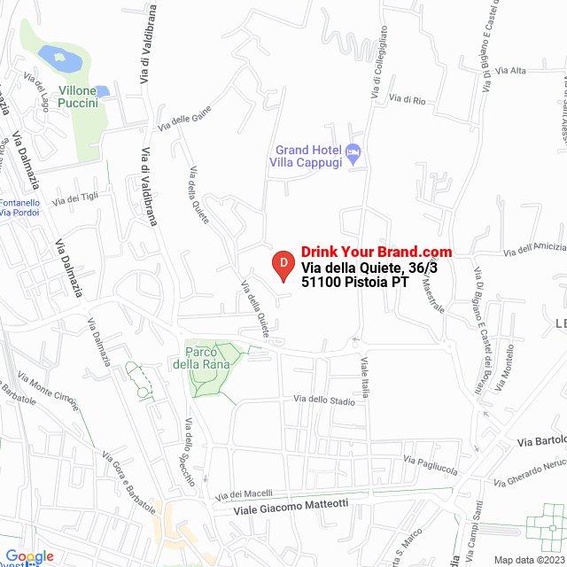 apri la mappa di Drink Your Brand.com