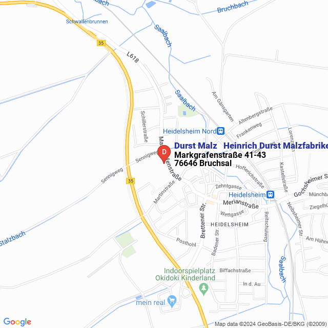 apri la mappa di Durst Malz - Heinrich Durst Malzfabriken GmbH & Co. Kg