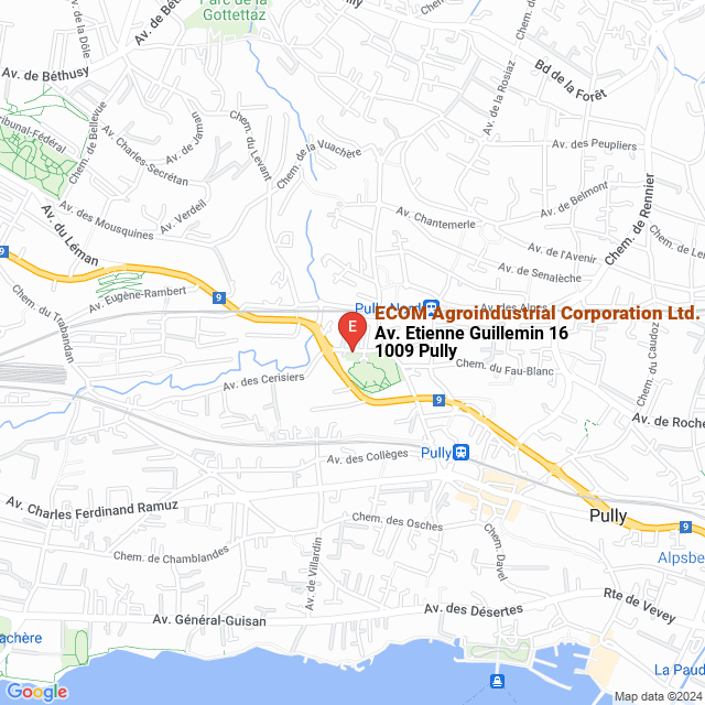 apri la mappa di ECOM Agroindustrial Corporation Ltd.