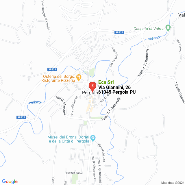 apri la mappa di Ecs Srl