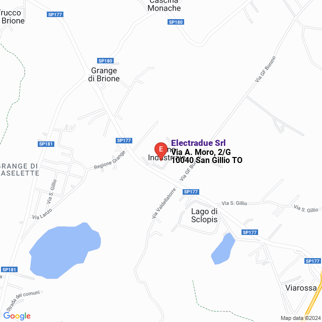 apri la mappa di Electradue Srl