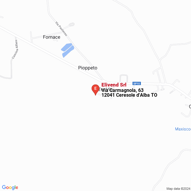 apri la mappa di Elivend Srl