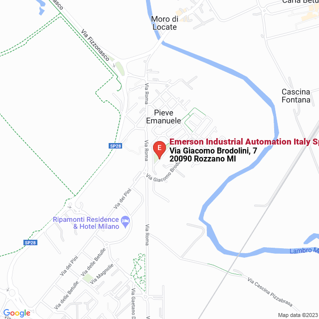 apri la mappa di Emerson Industrial Automation Italy SpA