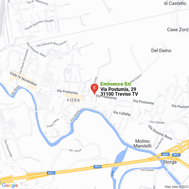 apri la mappa di Eminence Srl