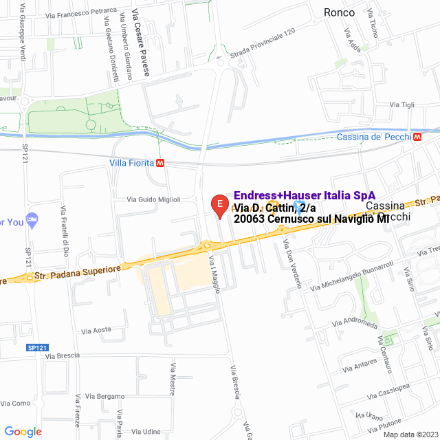 apri la mappa di Endress+Hauser Italia SpA