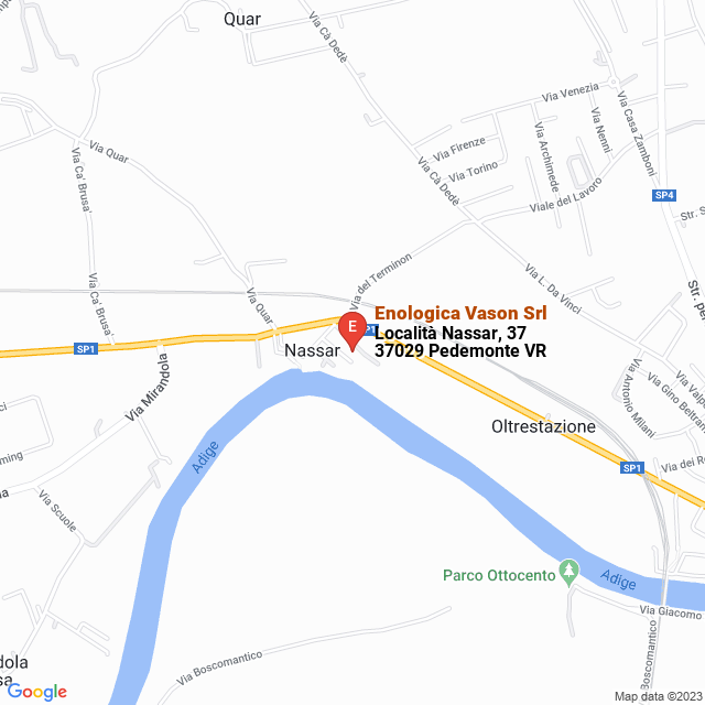 apri la mappa di Enologica Vason Srl
