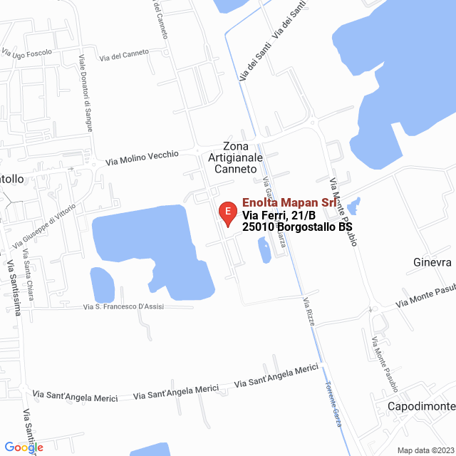 apri la mappa di Enolta Mapan Srl