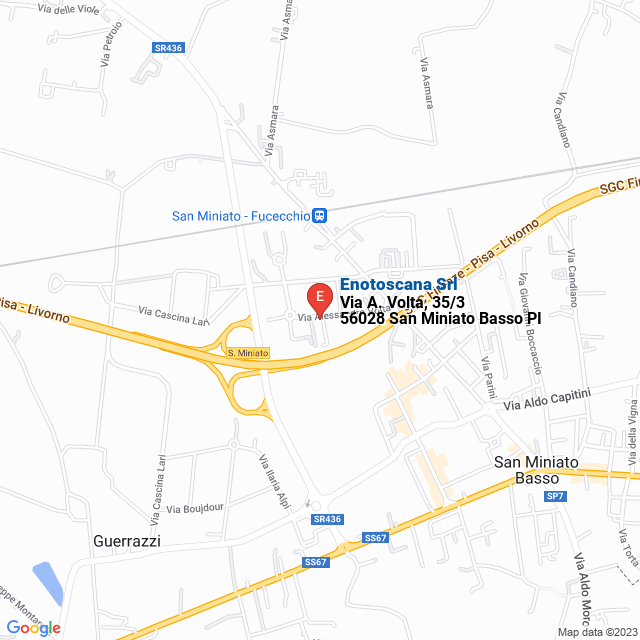 apri la mappa di Enotoscana Srl