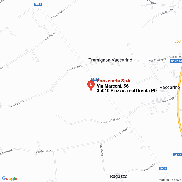 apri la mappa di Enoveneta SpA