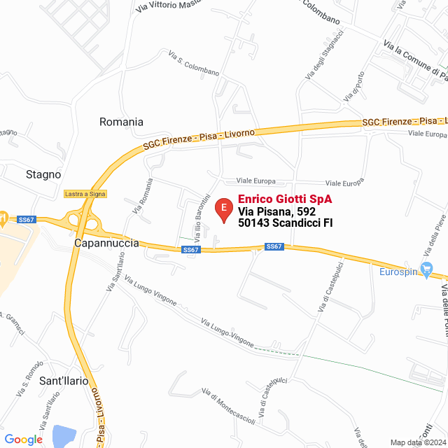 apri la mappa di Enrico Giotti SpA