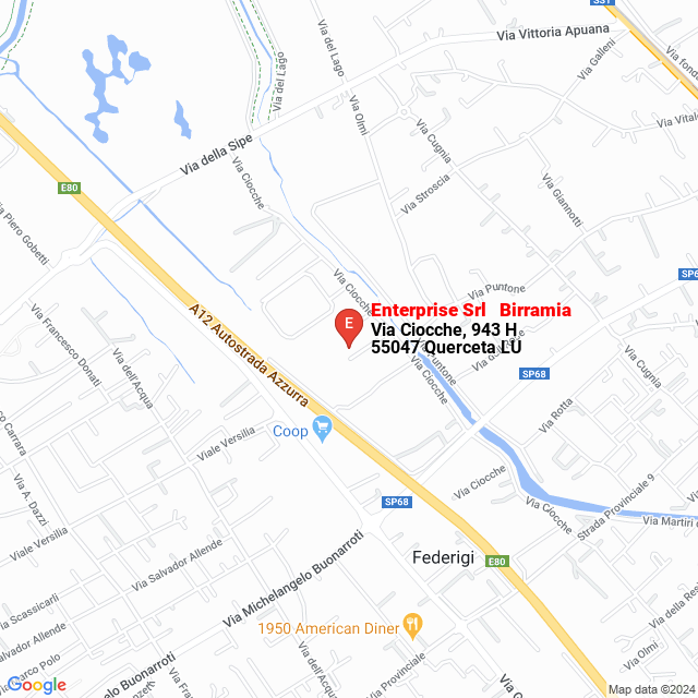 apri la mappa di Enterprise Srl - Birramia