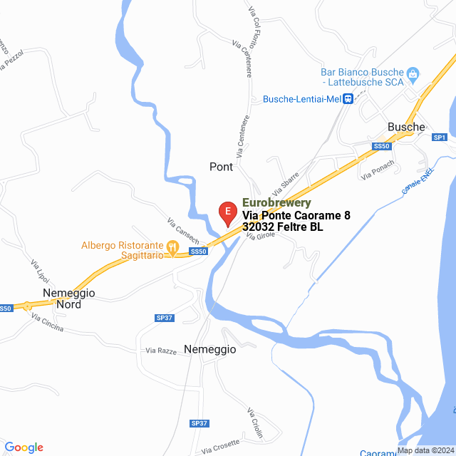 apri la mappa di Eurobrewery