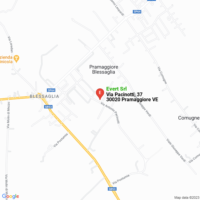 apri la mappa di Evert Srl